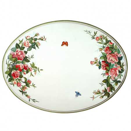 English roses oval shape